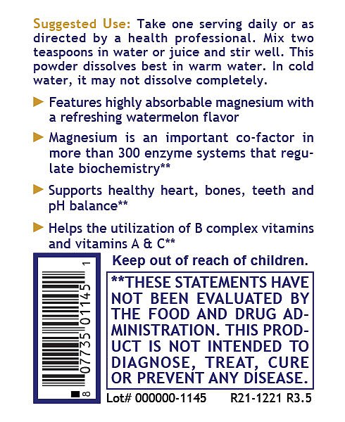 Premier Research Labs | Magnesium Powder – Highly Absorbable Magnesium Lactate for Heart, Bone & Muscle Support
