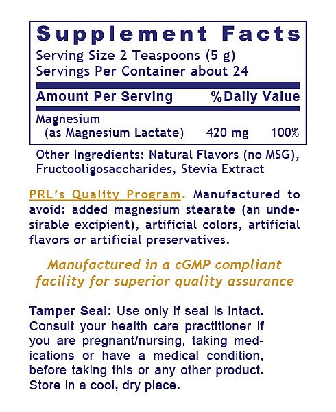 Premier Research Labs | Magnesium Powder – Highly Absorbable Magnesium Lactate for Heart, Bone & Muscle Support