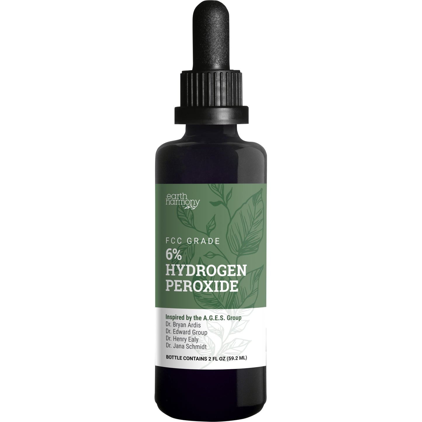 Food Grade 6% Hydrogen Peroxide: Inspired by the renowned A.G.E.S. Group—Dr. Bryan Ardis, Dr. Edward Group, Dr. Henry Ealy, and Dr. Jana Schmidt