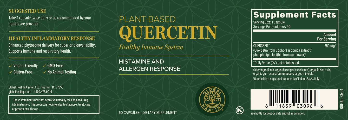 Quercetin: Histamine & Allergen Response