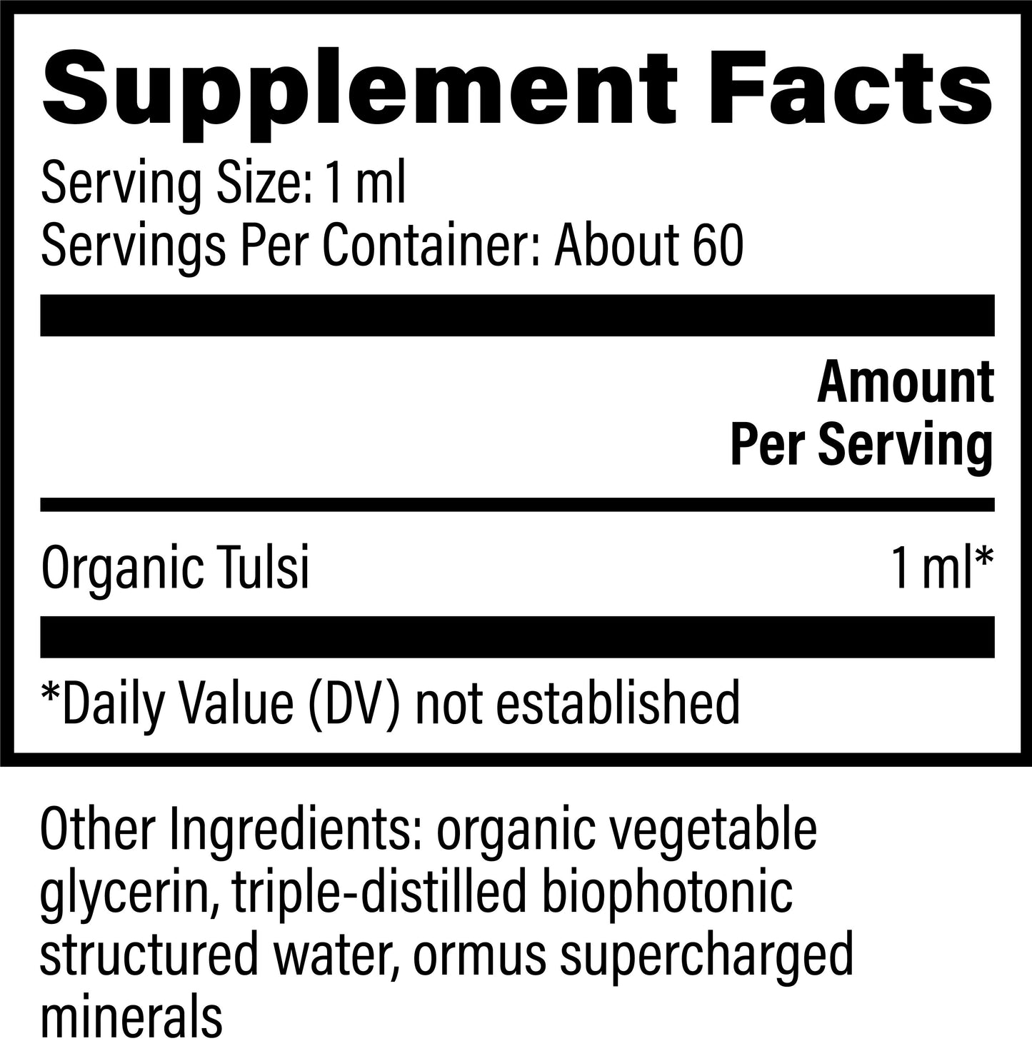 Tulsi/Holy Basil Extract: Embrace Calm, Better Sleep, & Overall Vitality