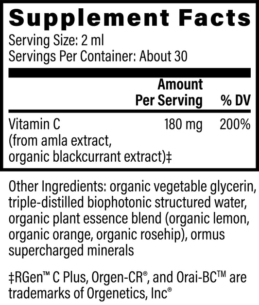 Vitamin C: Enhanced Immunity, Antioxidant Protection, & Collagen Synthesis