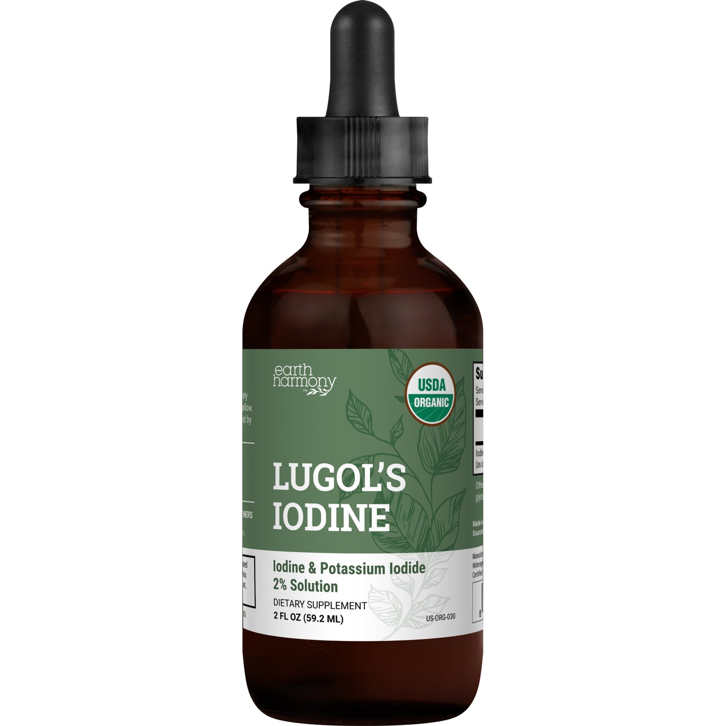 Lugol's Iodine: 2% Solution Blend Of Iodine & Potassium Iodide