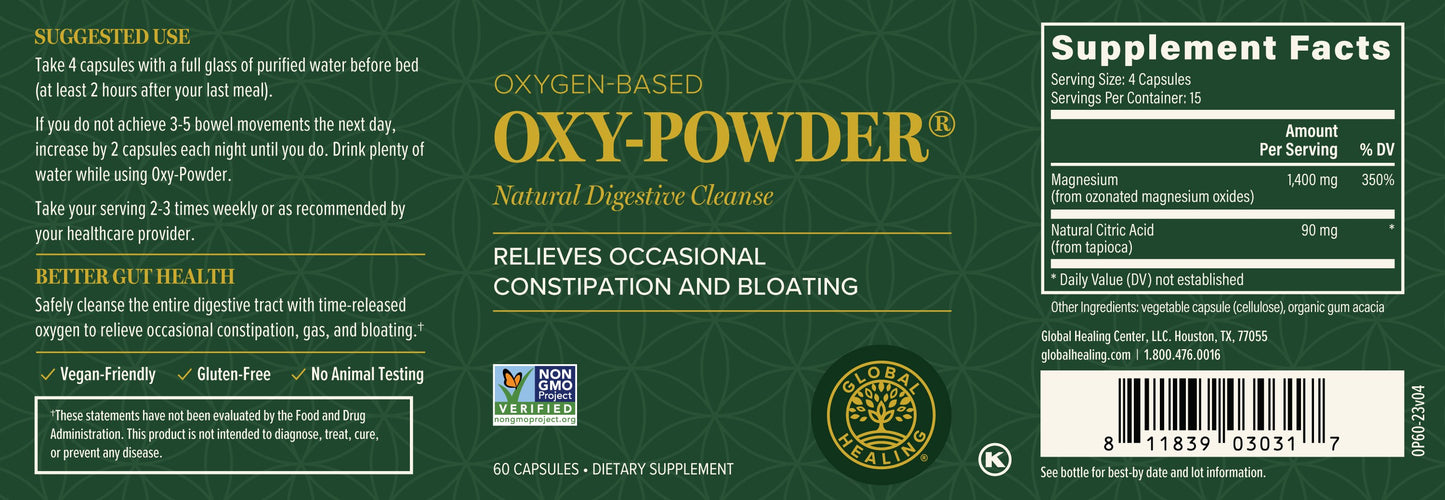 Candida Support Bundle: Powerful Bundle Includes Oxy-Powder®, Ultimate Enzymes, Latero-Flora™, & Candida BalancI