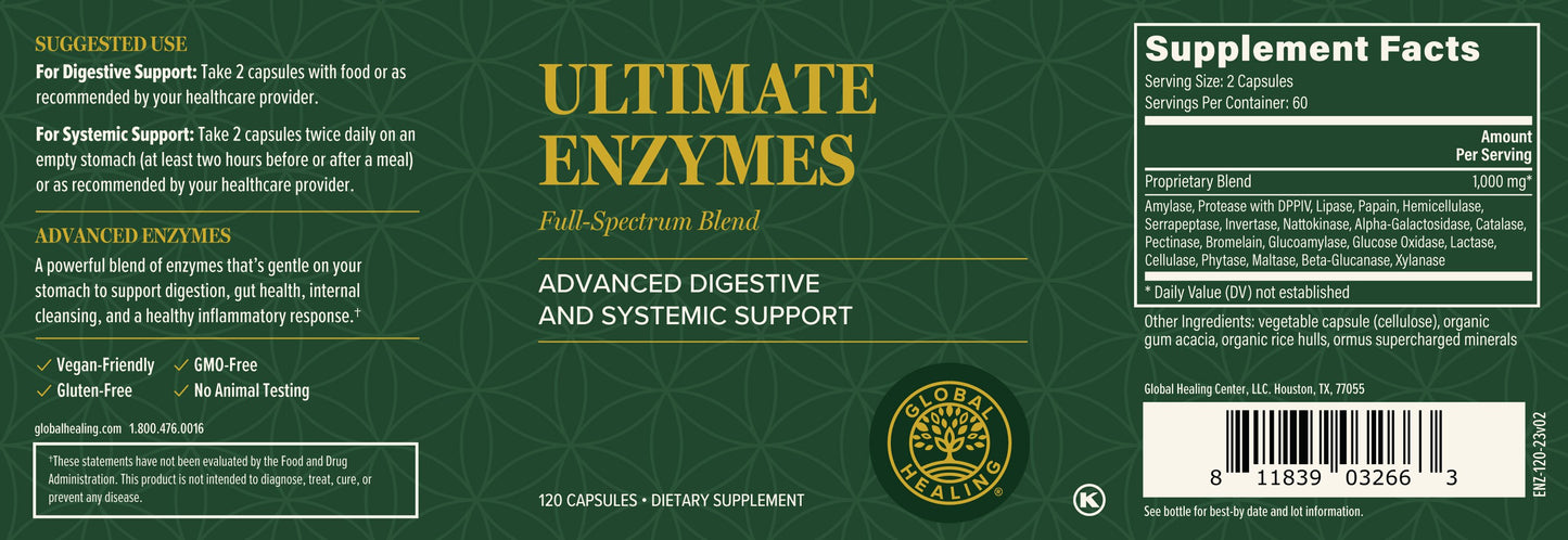 Candida Support Bundle: Powerful Bundle Includes Oxy-Powder®, Ultimate Enzymes, Latero-Flora™, & Candida BalancI