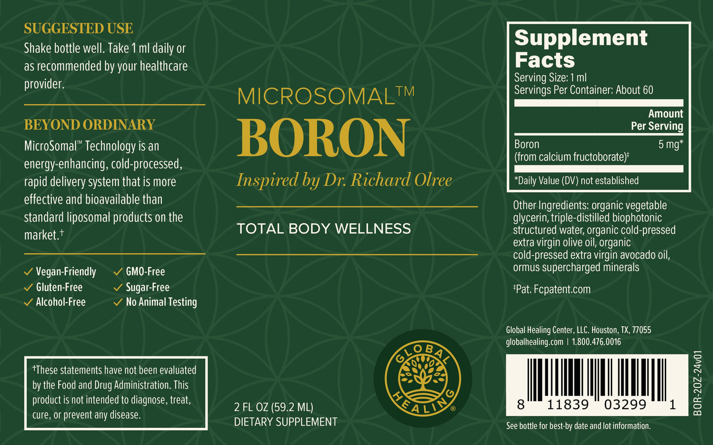 Boron: Trace Mineral For Total Body Wellness