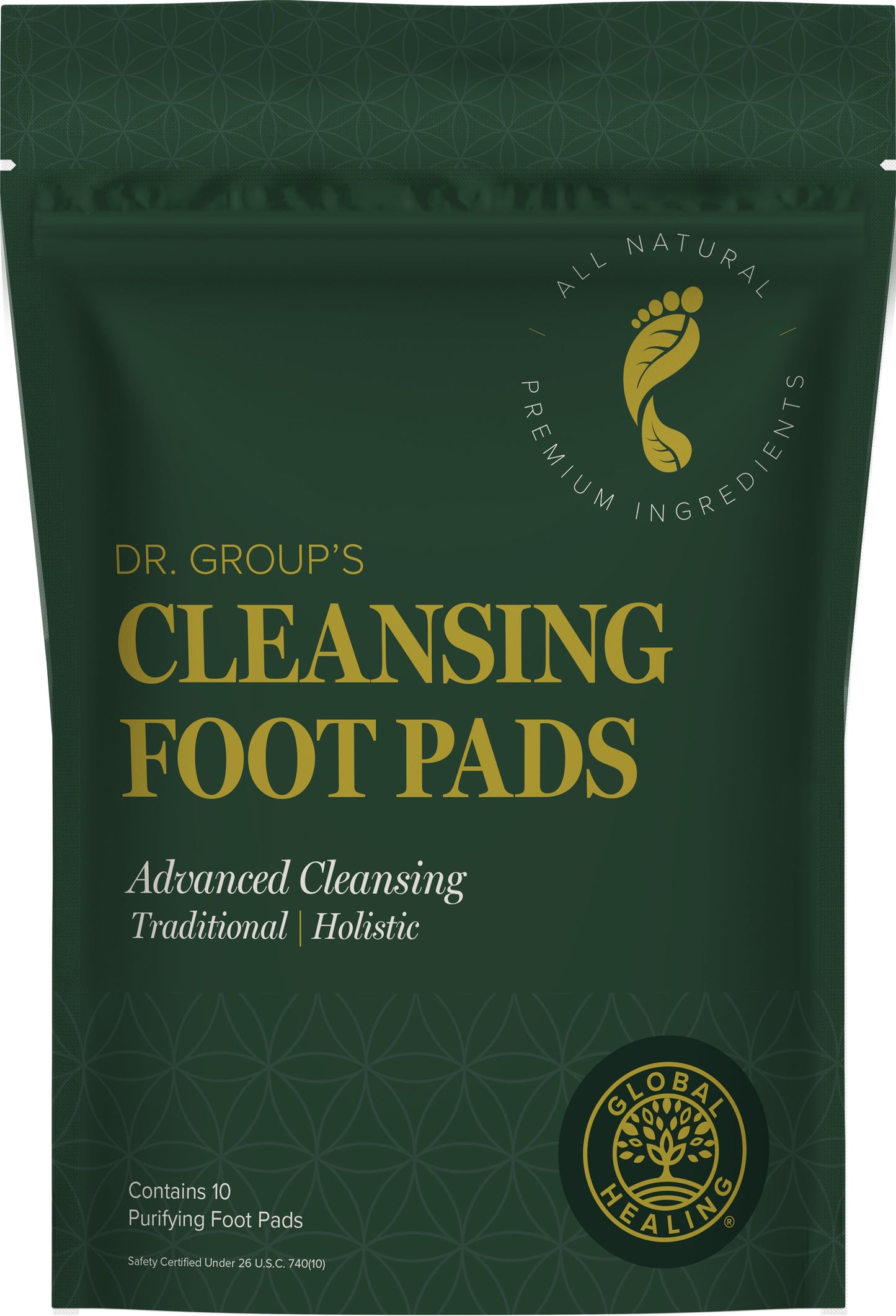 Foot Pads: Dr. Group's Traditional & Holistic Detox Pads