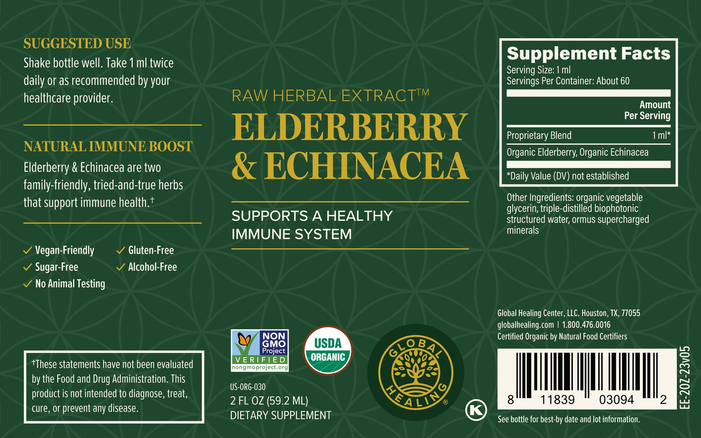 Elderberry & Echinacea: Natural Immune Boost