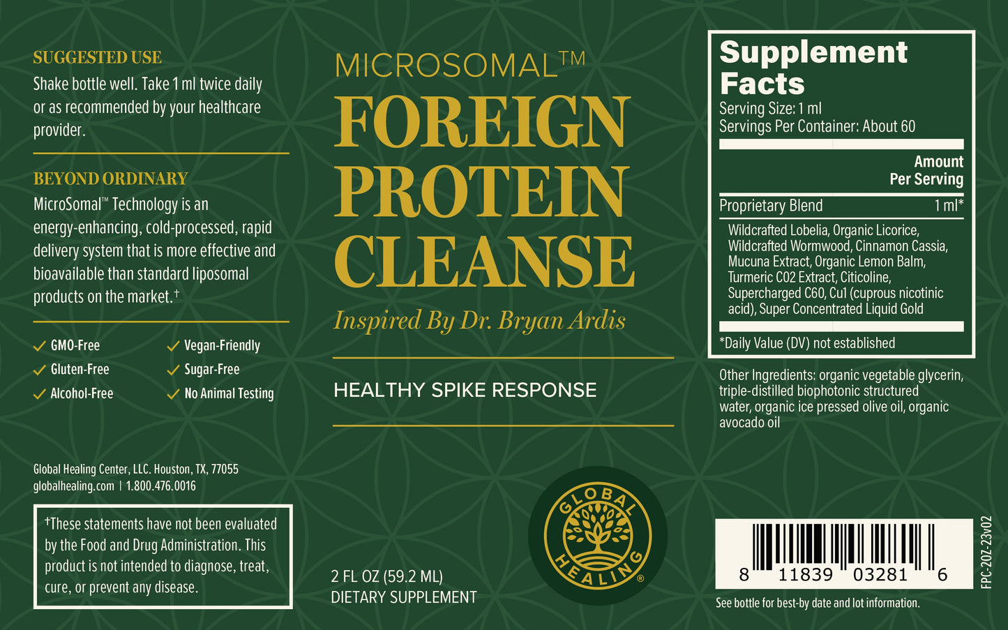 Foreign Protein Cleanse: Healthy Spike Response