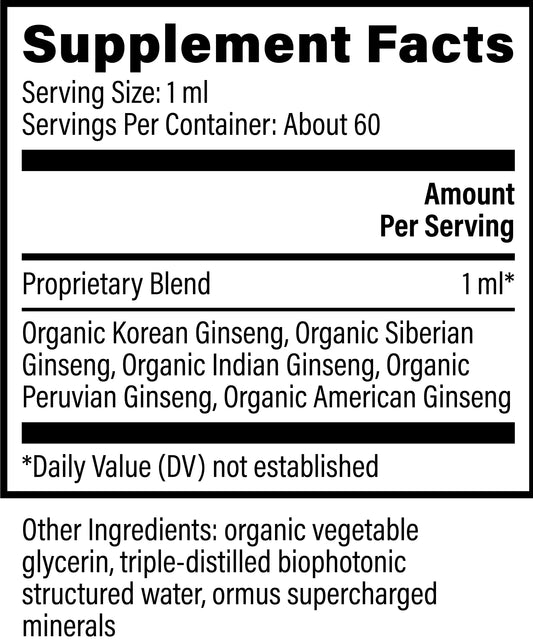 Ginseng: 5 Organic Adaptogenic Herbs For Comprehensive Energy & Cognitive Benefits