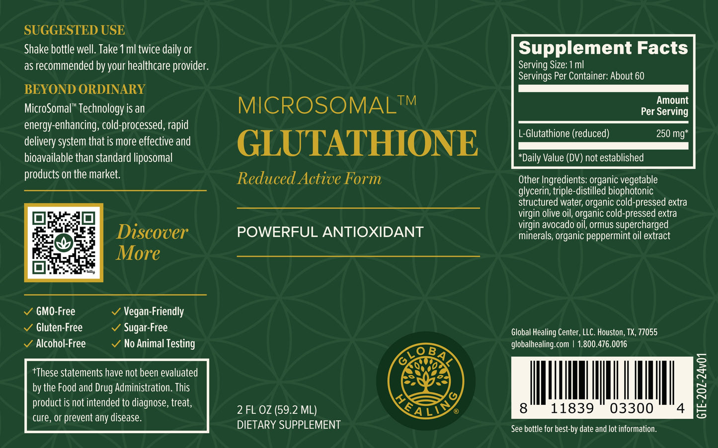 Glutathione: Powerful Antioxidant