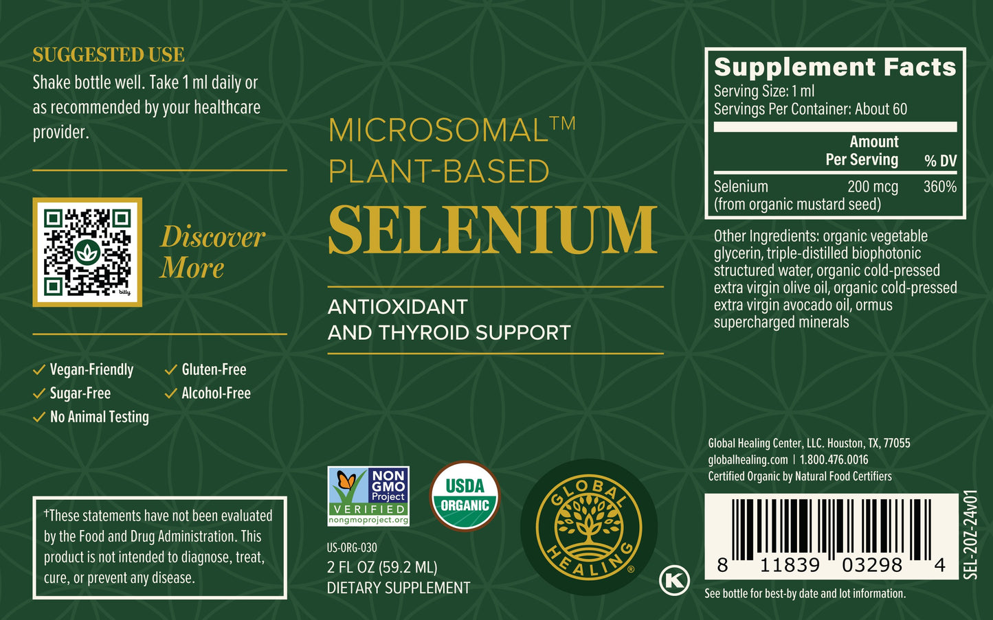 Selenium: Antioxidant, Thyroid Support, And Enzyme To Protect Cells From Oxidative Damage