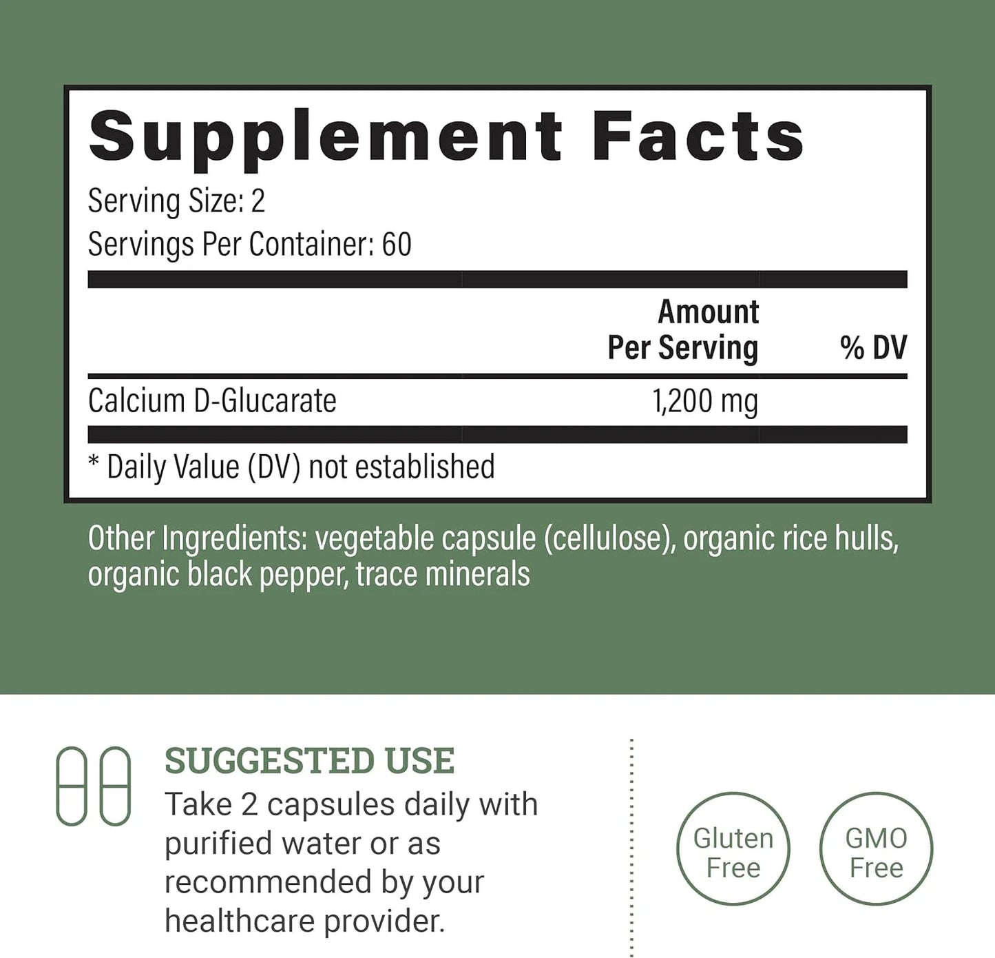Calcium D-Glucarate: Optimal Detoxification & Hormone Balance