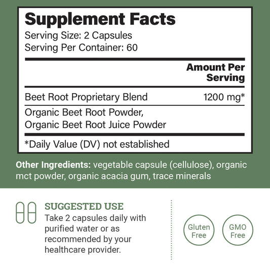 Beet Root Blend: Cardiovascular Wellness, Immune Defense, And Enhanced Performance