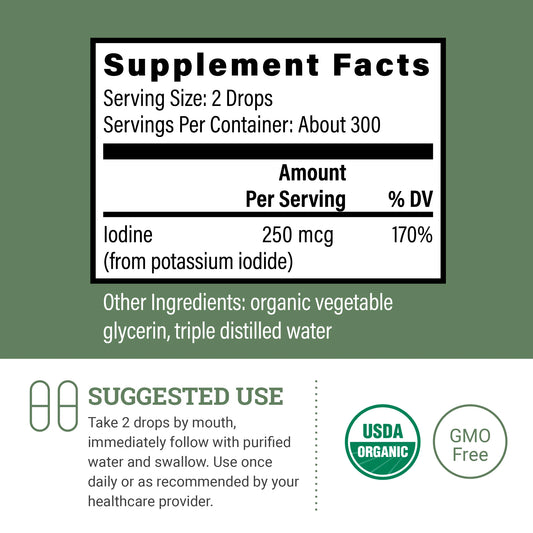Potassium Iodine: Supports Healthy Thyroid Function