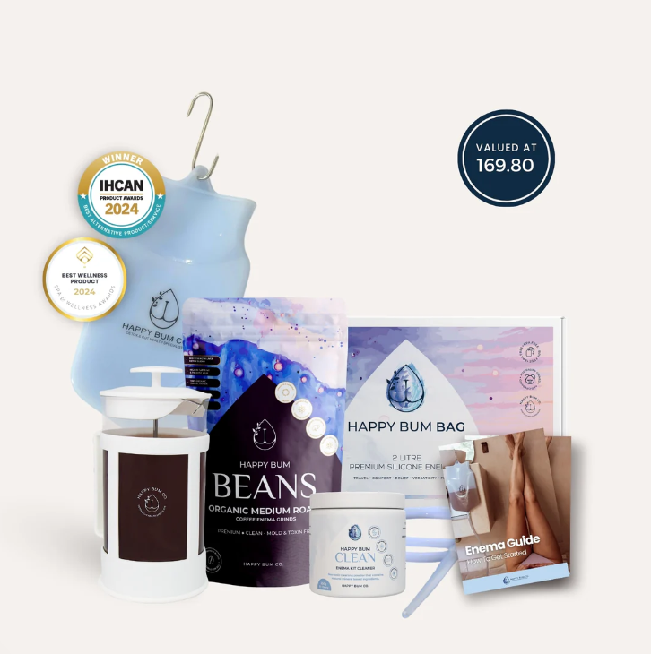 Coffee Enema Kit - Happy Bum Beginners Bundle