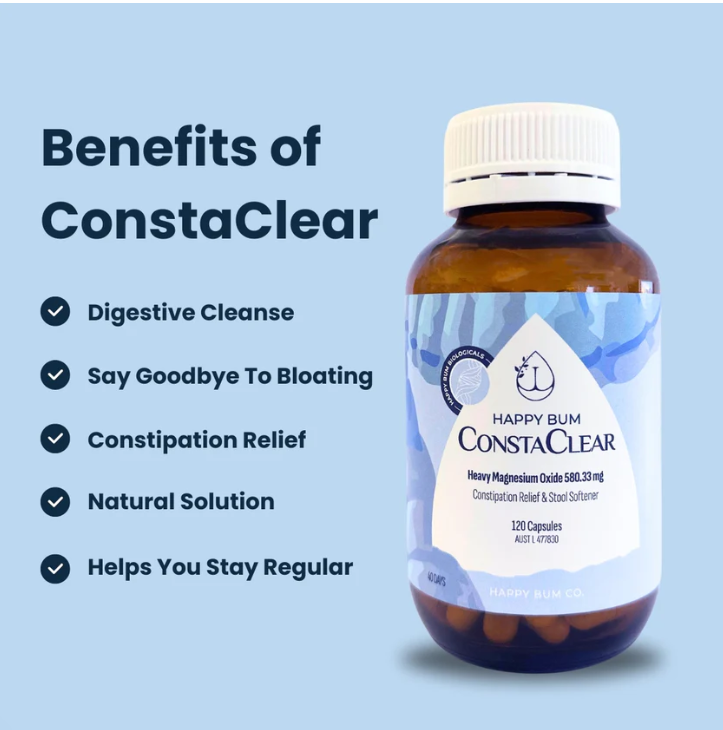 ConstaClear – Natural Constipation & Bloating Relief