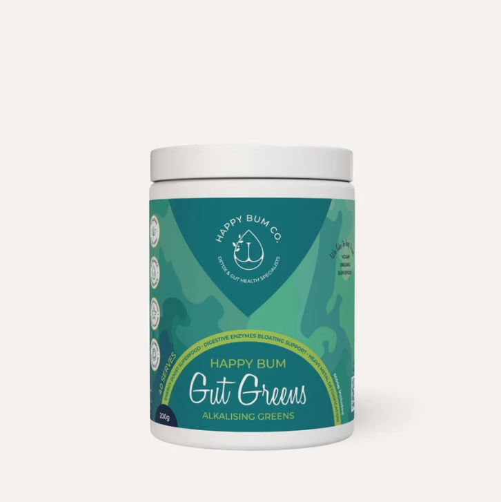 Happy Bum Gut Greens – Alkalise, Nourish & Support Digestion