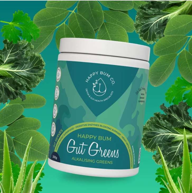 Happy Bum Gut Greens – Alkalise, Nourish & Support Digestion