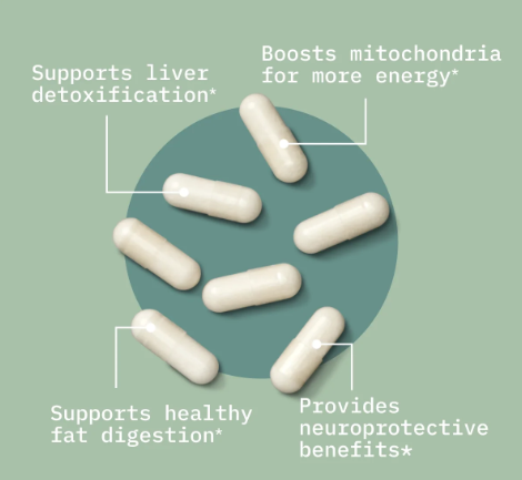 BodyBio TUDCA | Liver & Digestive Support | 500 mg