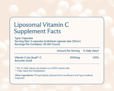 BodyBio Liposomal Vitamin C | High-Absorption Vitamin C