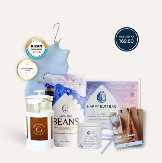 Coffee Enema Kit - Happy Bum Beginners Bundle