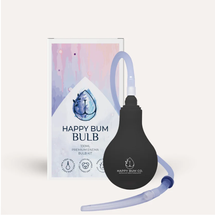 Happy Bum Bulb - Enema Bulb Implant Kit