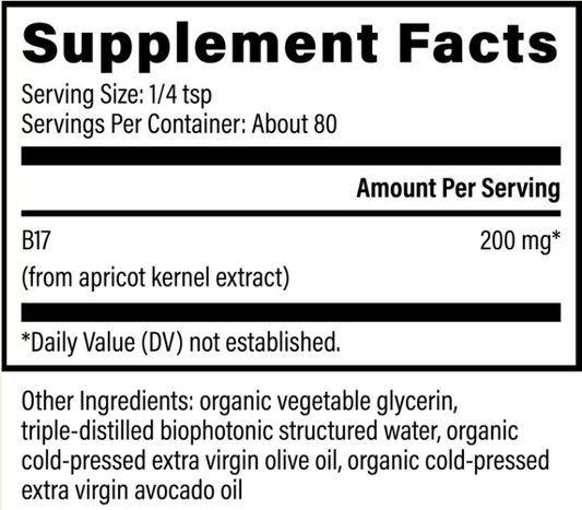 MicroSomal® B17: IV-Strength Amygdalin for Advanced Cellular & Immune Support