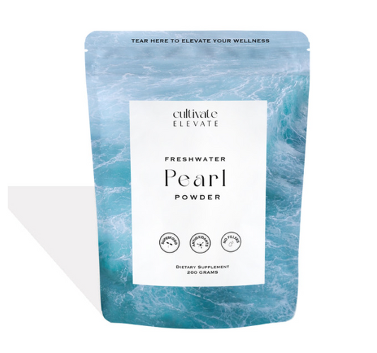 Freshwater Pearl Powder (200g) - Mineral-Rich Superfood for Eyes, Skin, Hair & Cellular Health