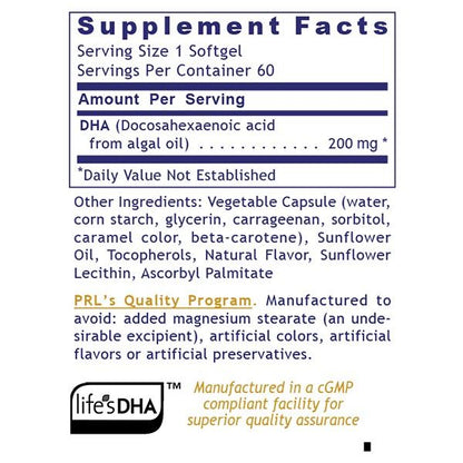 Premier Research Labs | DHA Omega-3 – Brain, Eye & Heart Health Support