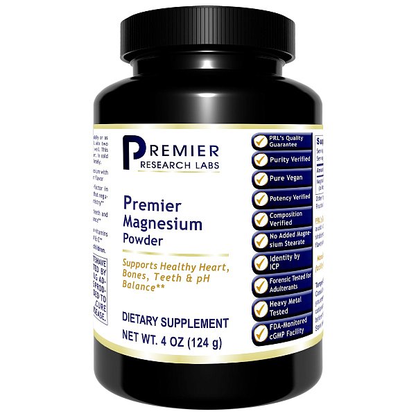 Premier Research Labs | Magnesium Powder – Highly Absorbable Magnesium Lactate for Heart, Bone & Muscle Support