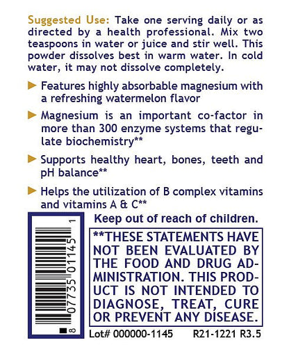 Premier Research Labs | Magnesium Powder – Highly Absorbable Magnesium Lactate for Heart, Bone & Muscle Support
