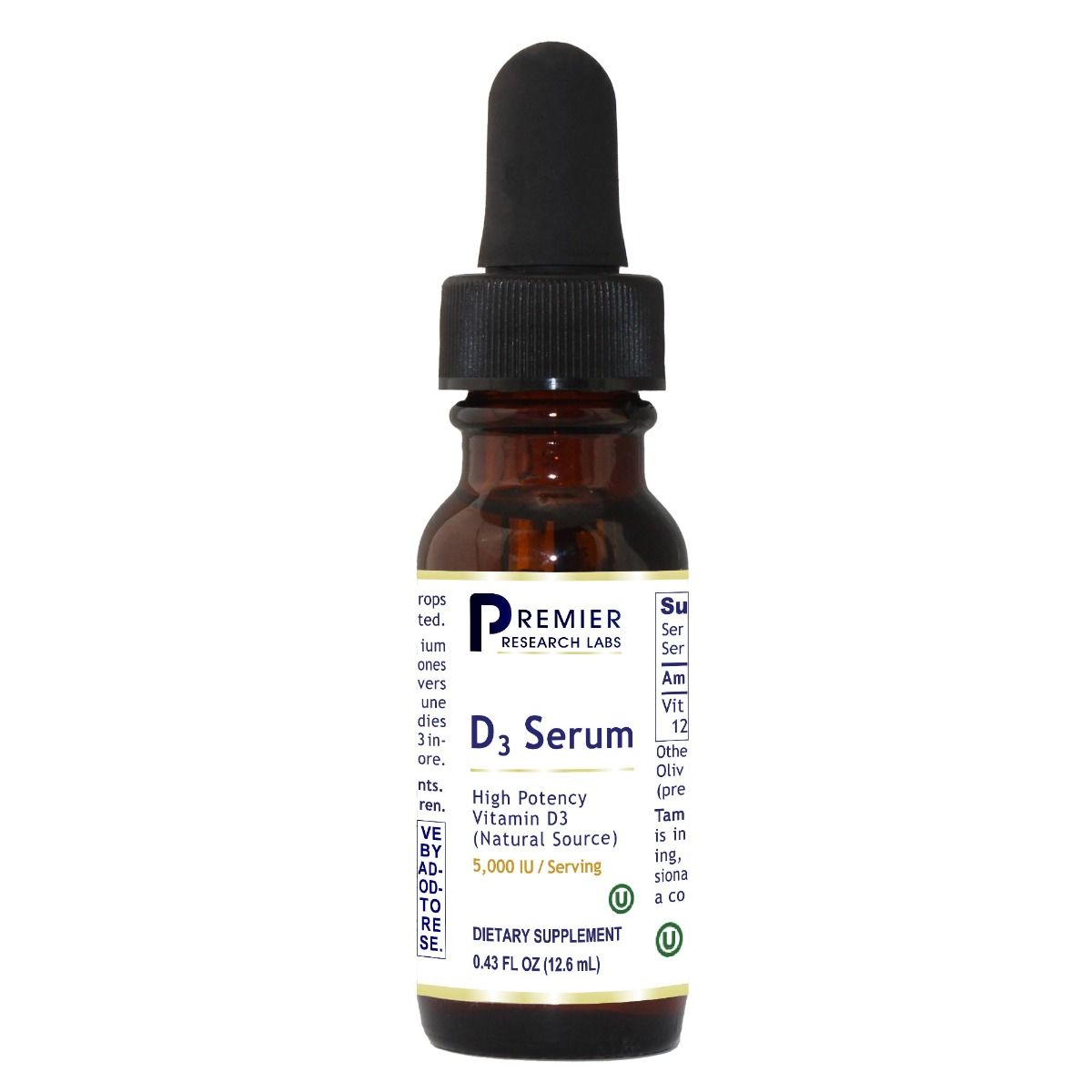 Premier Research Labs | D3 Serum – Liquid Vitamin D3 for Bone, Immune & Whole-Body Wellness
