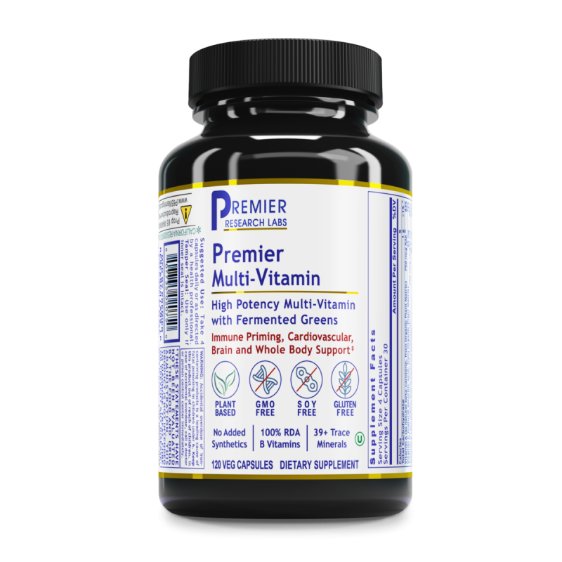 Premier Research Labs| Multi-Vitamin – Comprehensive Daily Multivitamin for Energy, Immune & Whole-Body Wellness