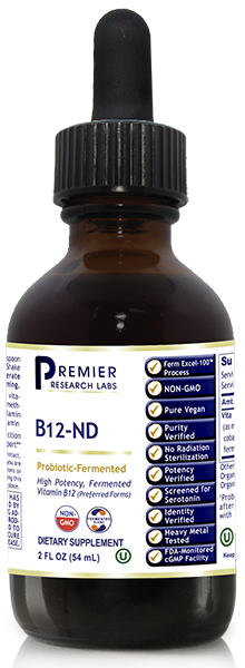 Premier Research Labs | B12 – Advanced Methylcobalamin Support for Energy, Brain & Nerve Health