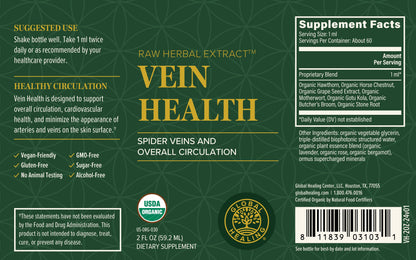 Vein Health: Support Healthy Circulation & Promote Vein Durability