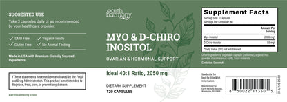 Myo & D-Chiro Inositol – Women’s Hormone Balance & Fertility Support