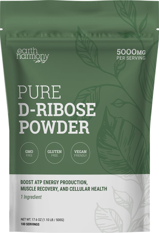 D-Ribose Powder – Cellular Energy & ATP Support for Performance & Recovery