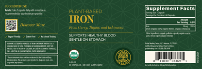 Iron: Support Energy Levels & Cognitive Health