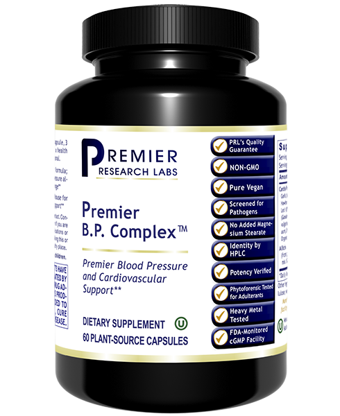 B.P. Complex™ Blood Pressure & Cardiovascular Support | Premier Research Labs