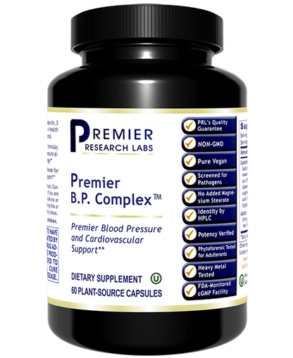 B.P. Complex™ Blood Pressure & Cardiovascular Support | Premier Research Labs