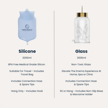 Happy Bum Glass Enema Kit