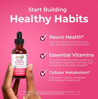 Mary Ruth's Plant-Based Liquid Multivitamin for Energy, Immunity & Daily Wellness