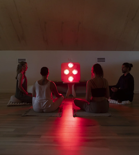 Portable Near-Infrared Sauna & Red Light Therapy System for Detox, Recovery & Relaxation