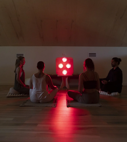 Portable Near-Infrared Sauna & Red Light Therapy System for Detox, Recovery & Relaxation