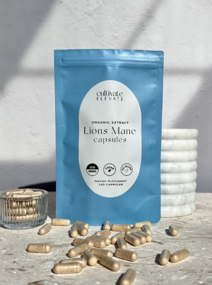 Lion’s Mane Mushroom Capsules for Focus, Memory & Mental Clarity