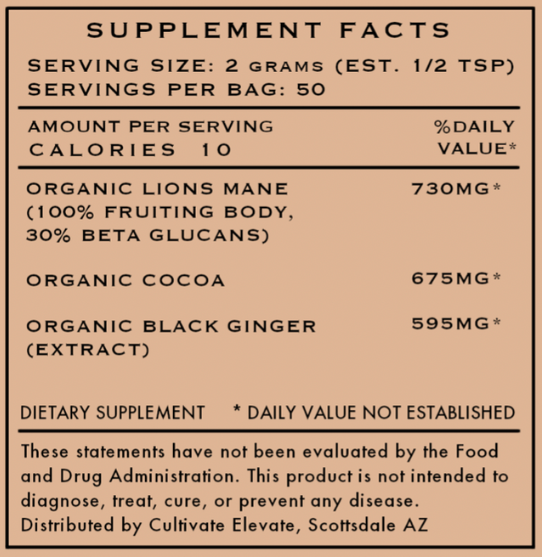 Adaptogen Chai Latte Superfood Blend for Stress Support & Energy