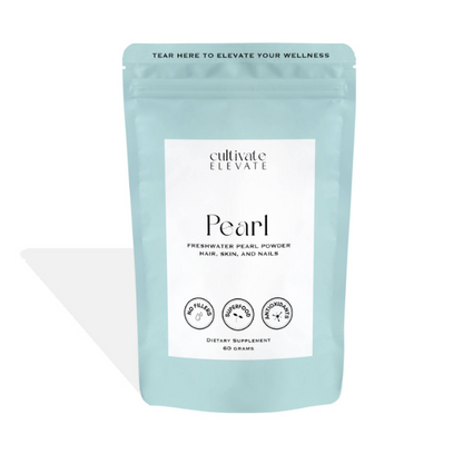 Organic Freshwater Pearl Powder for Skin Glow & Mineral Support