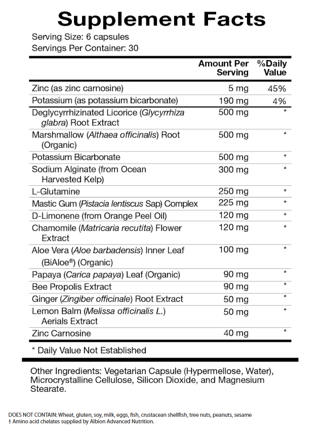 Digest Mend® Gut Repair Formula | Digestive Health & Microbiome Support Capsules