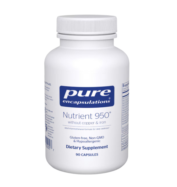 Nutrient 950 Without Copper & Iron – Advanced Multivitamin & Mineral Support
